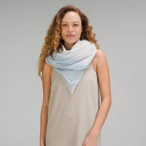 Lululemon Long Rectangle Scarf. Lightweight, 100% Wool, all seasons